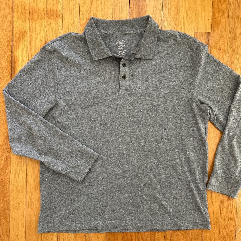 St. John’s Bay Gray Polo Shirt